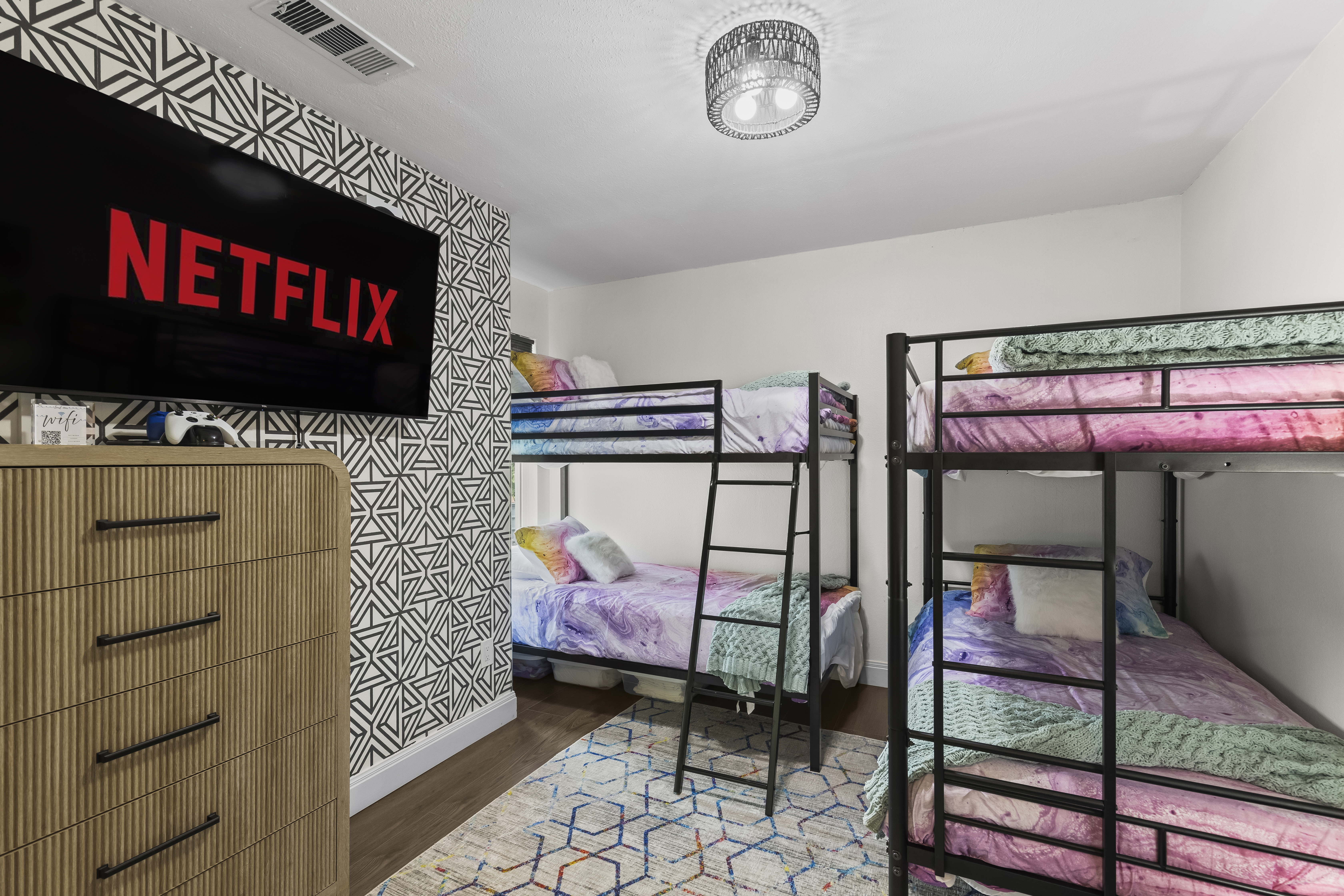 Bedroom 4 - Kid's Bunk Room